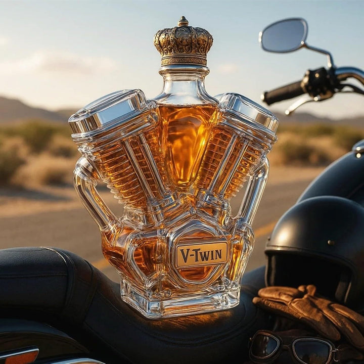 Wayne | Whiskeyflaske V-Twin Design