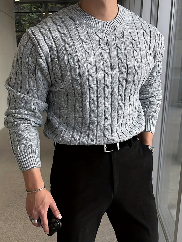 Preston | Vridd Kabelgenser Pullover