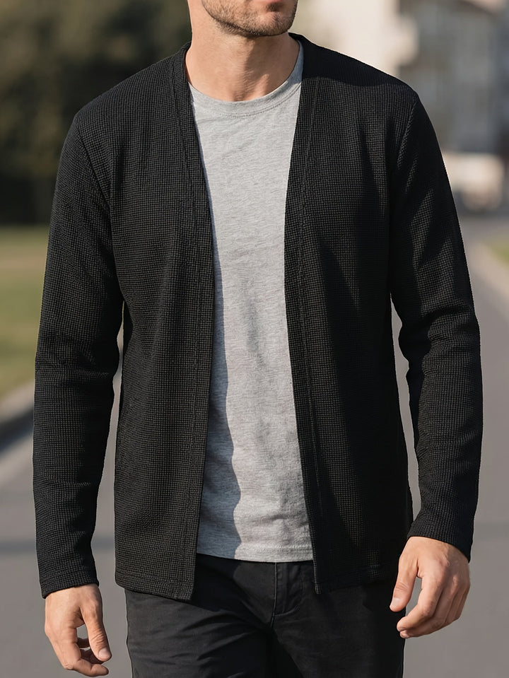 Theodore | Åpen Front Strukturert Cardigan
