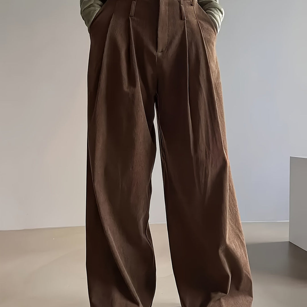 Celine | Plisserte Vide Bukser