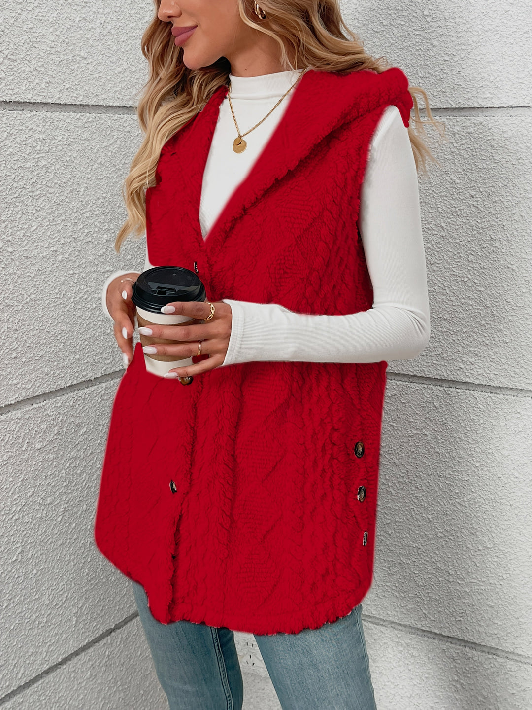 Lorna | Koselig vest uten hette