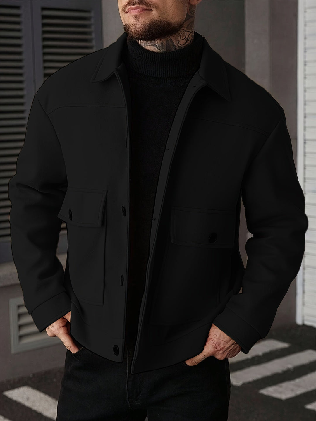 Donovan | Strukturert Utility Jakke