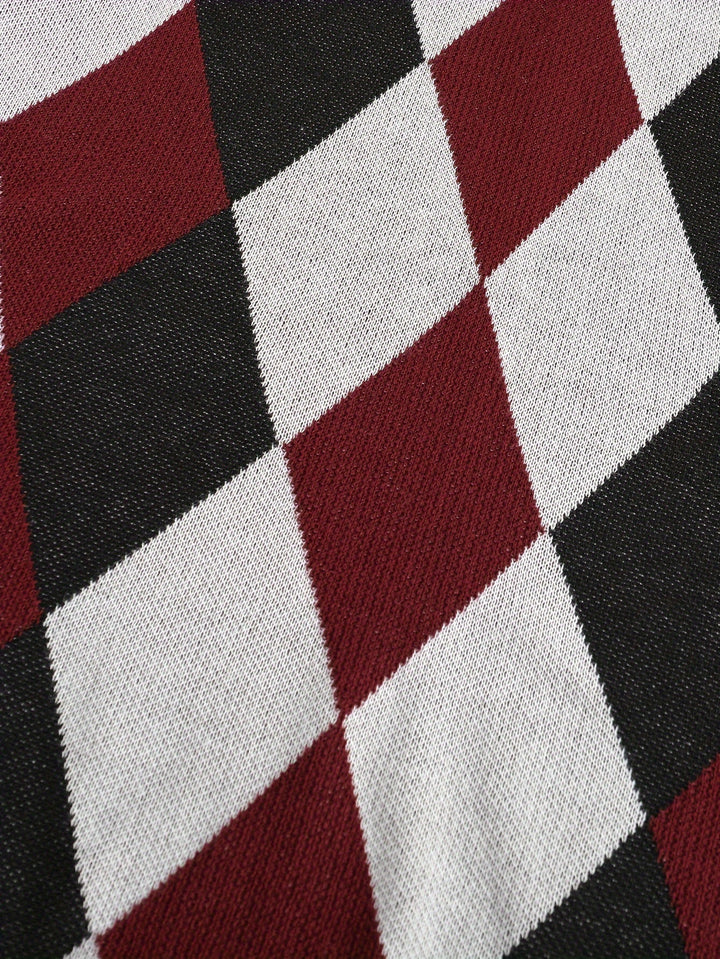 Chandler | Klassisk Argyle Genservest
