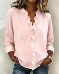 Chloe | Lett V-hals Bluse