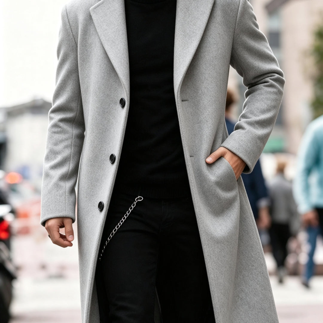 Chandler | Raffinert Lang Trenchcoat