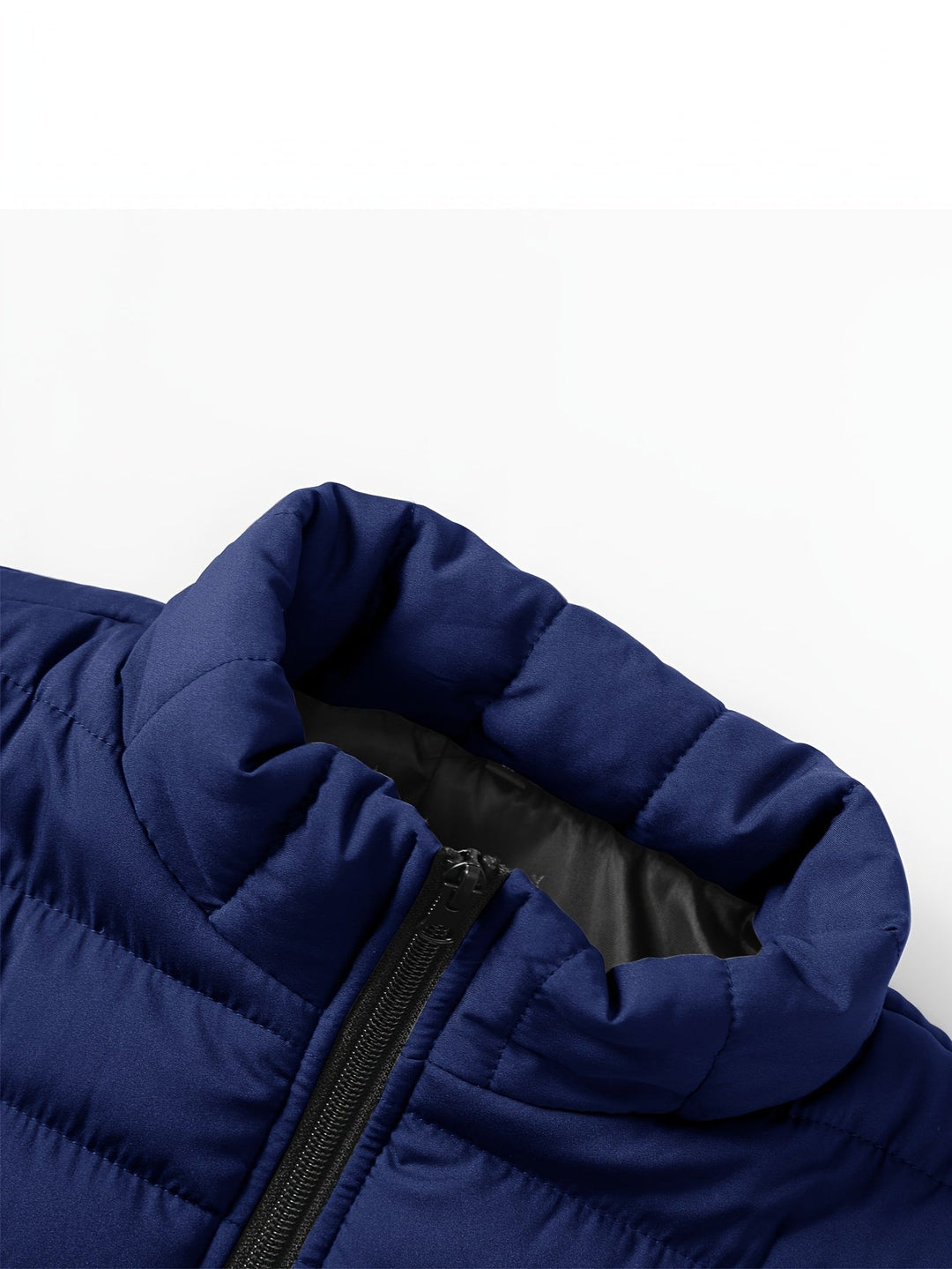 Donovan | Quiltet Vest med Ståkrage