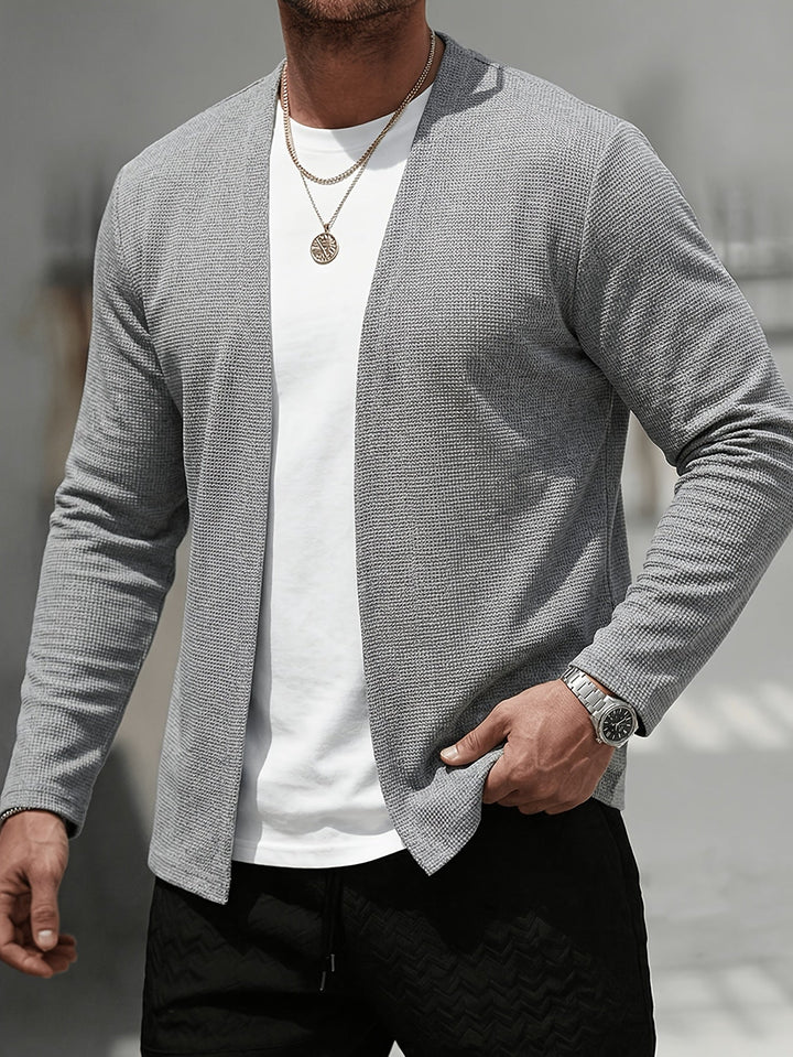 Theodore | Åpen Front Strukturert Cardigan