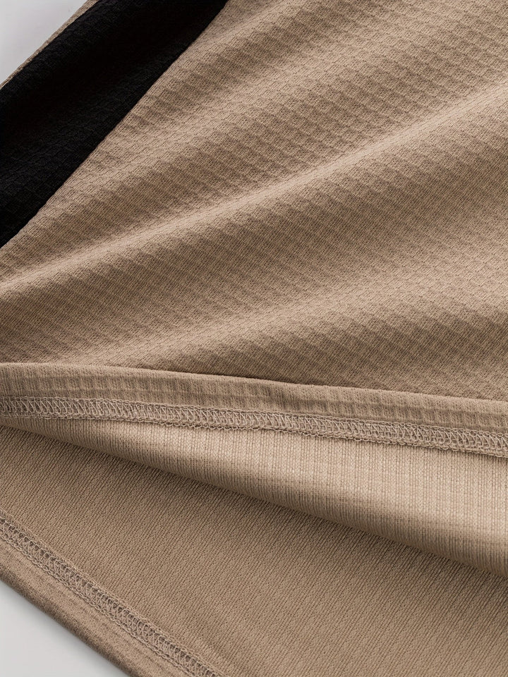 Curtis | Strukturert Langermet Henley