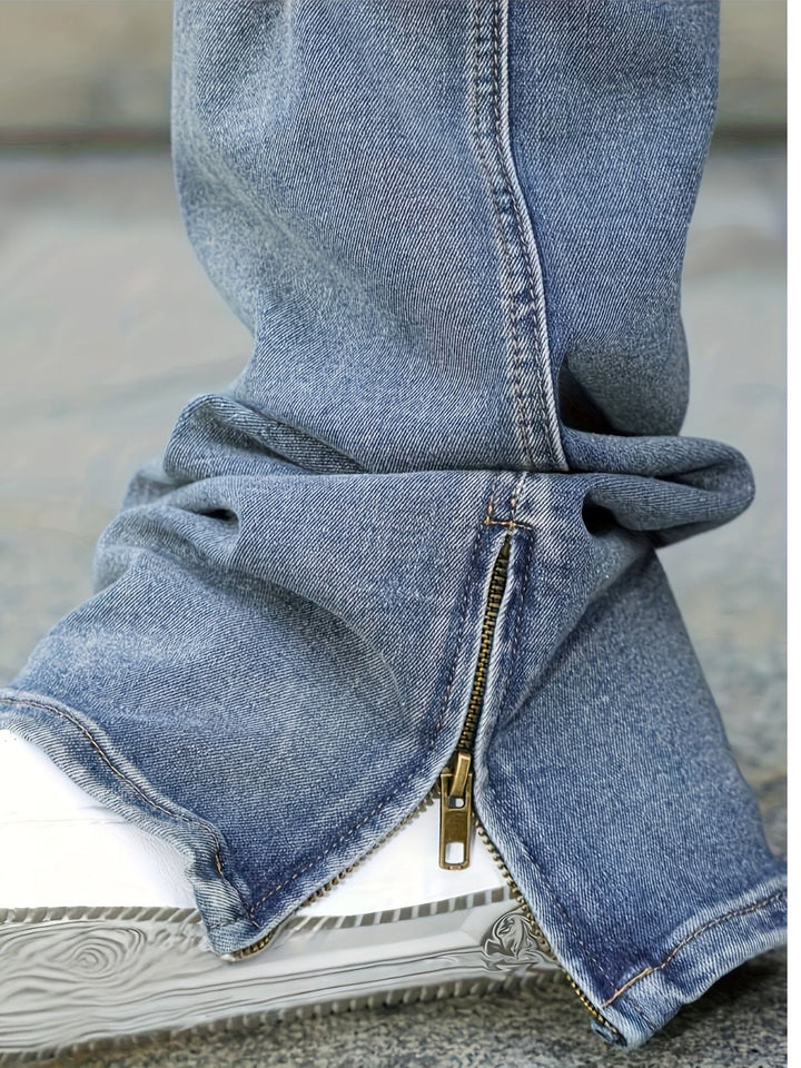 Easton | Avslappede jeans med rette ben