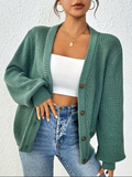 Maribel | Avslappet cardigan med knapper foran