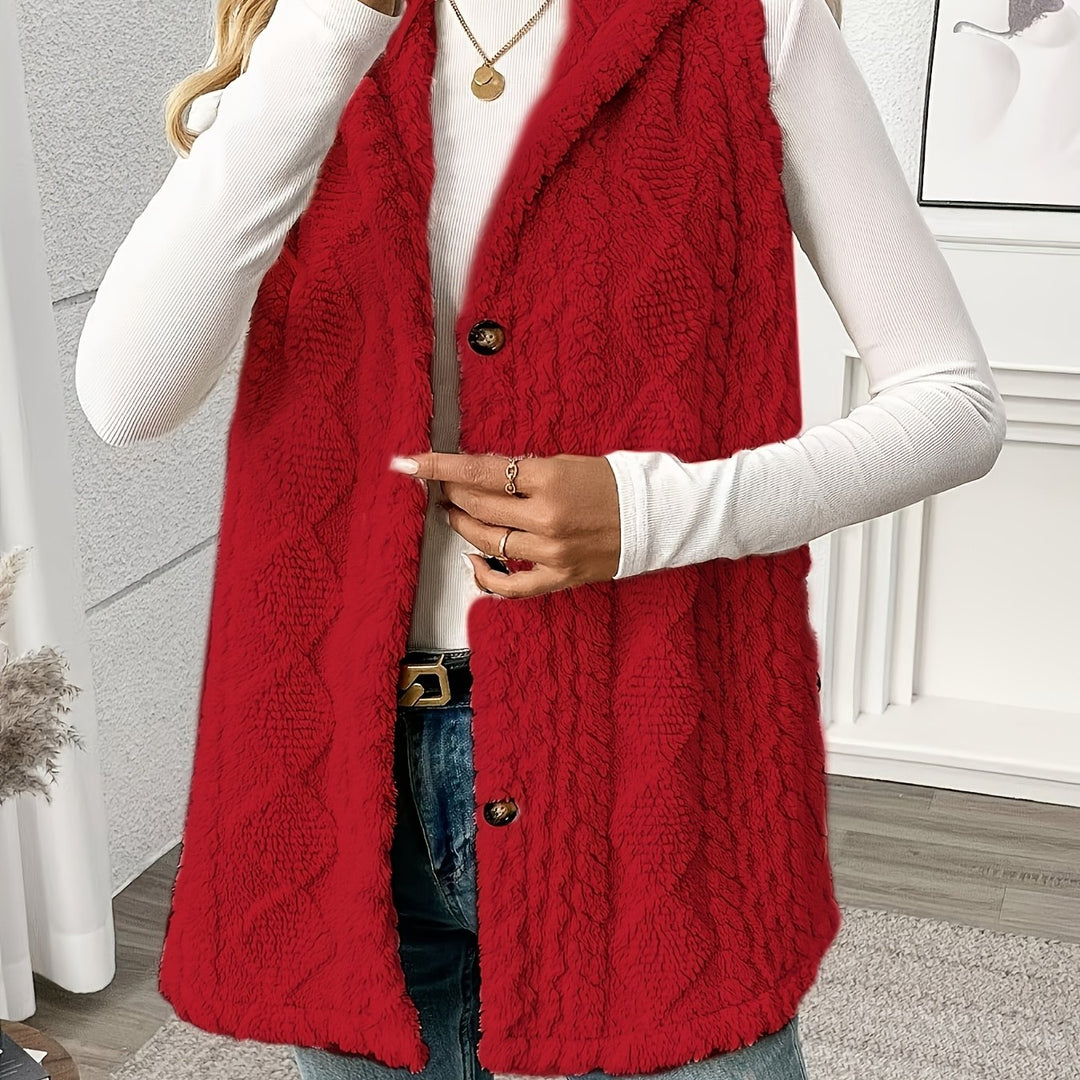 Lorna | Koselig vest uten hette