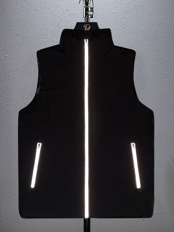 Calvin | Quiltet Vest med Glidelås