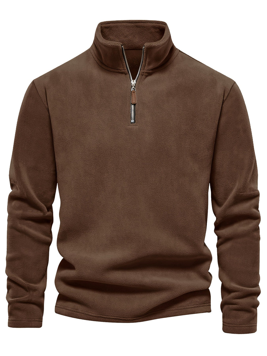 Hugo | Pullover med halvlange glidelås og ståkrage