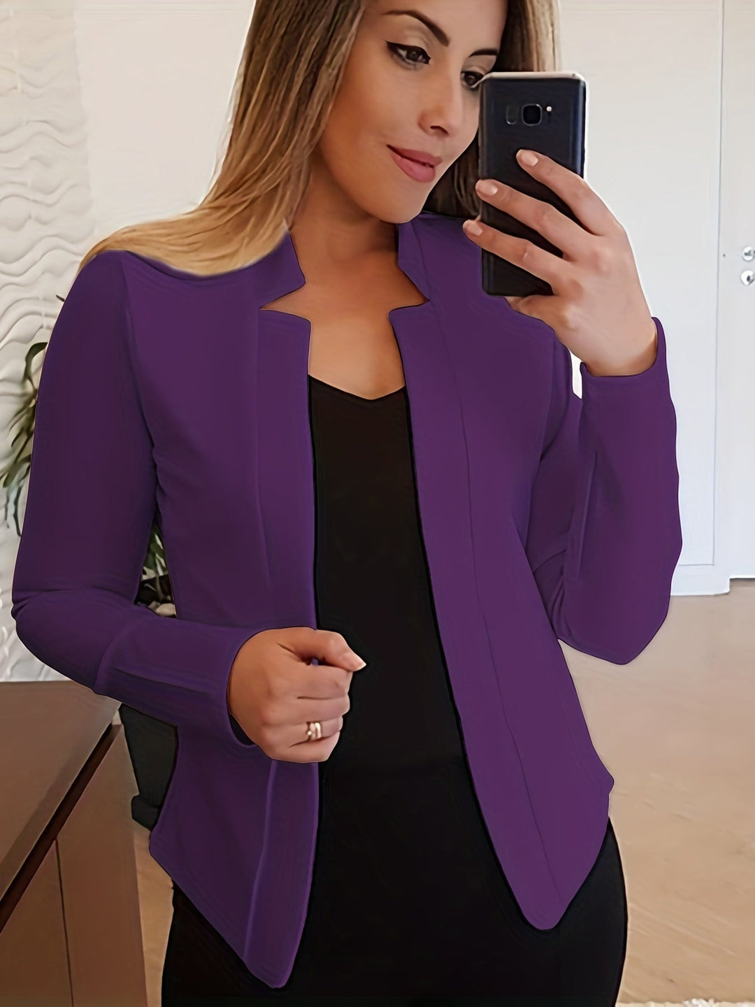 Kirsten | Åpen Front Skreddersydd Jakke