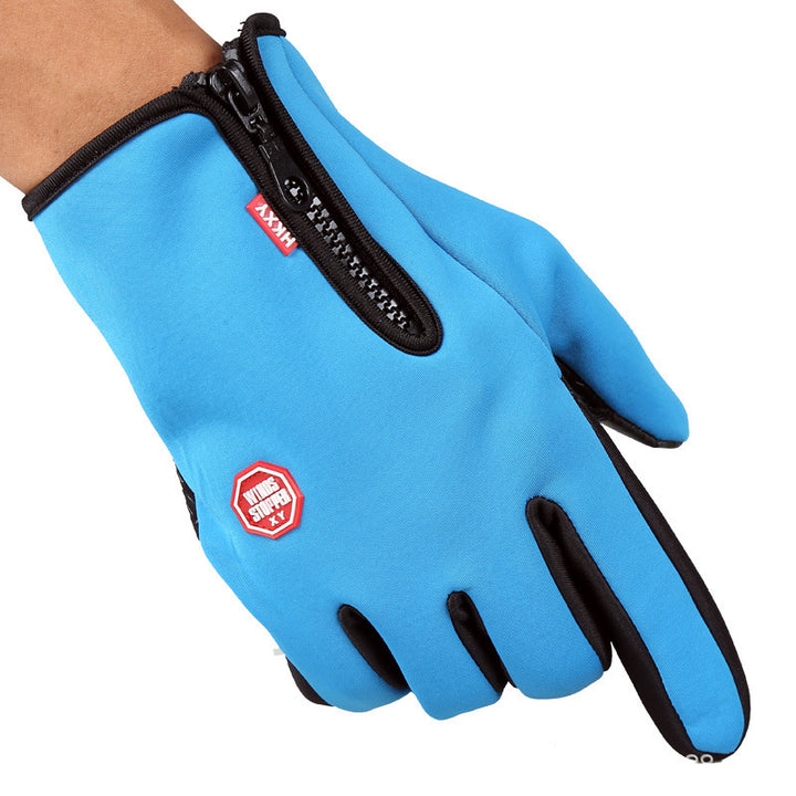 Vinterhansker med touchfingre i svart