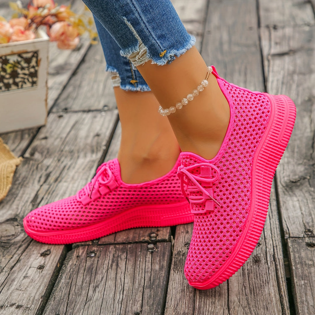 Marina | Luftige Snøresneakers