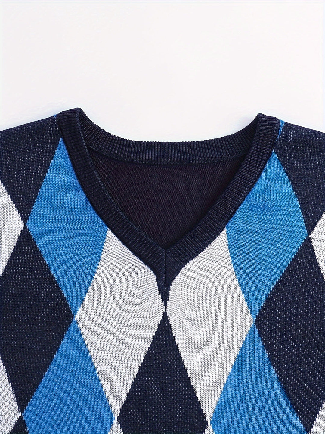Chandler | Klassisk Argyle Genservest