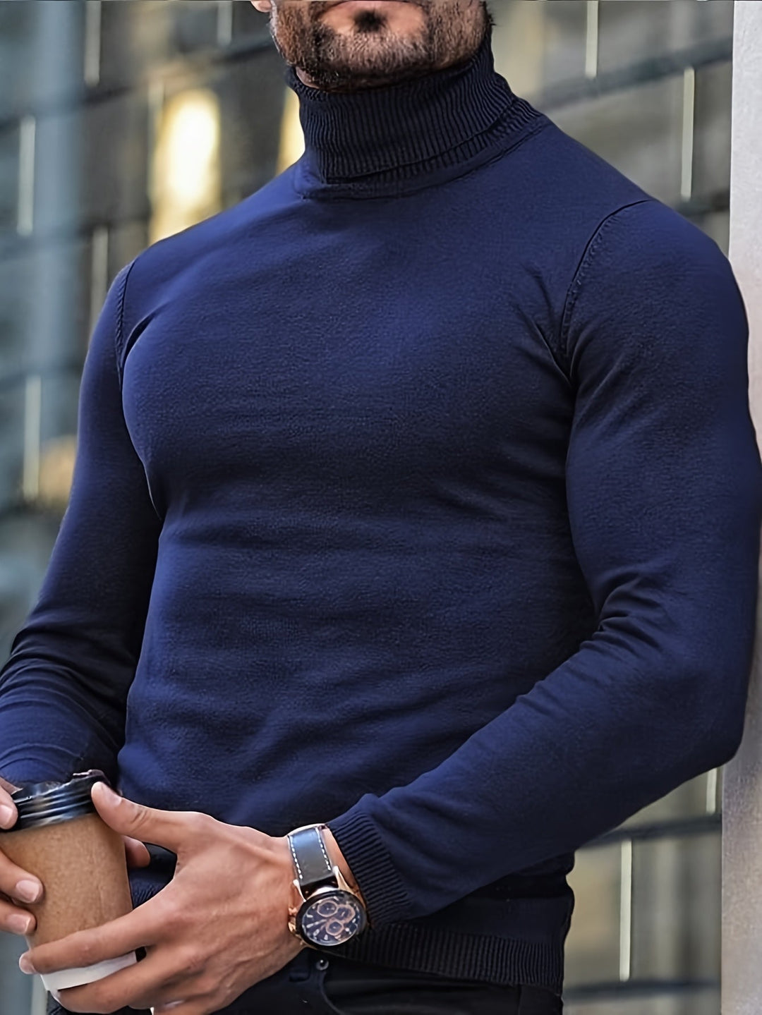 Dominic | Raffinert Høyhalset Turtleneck