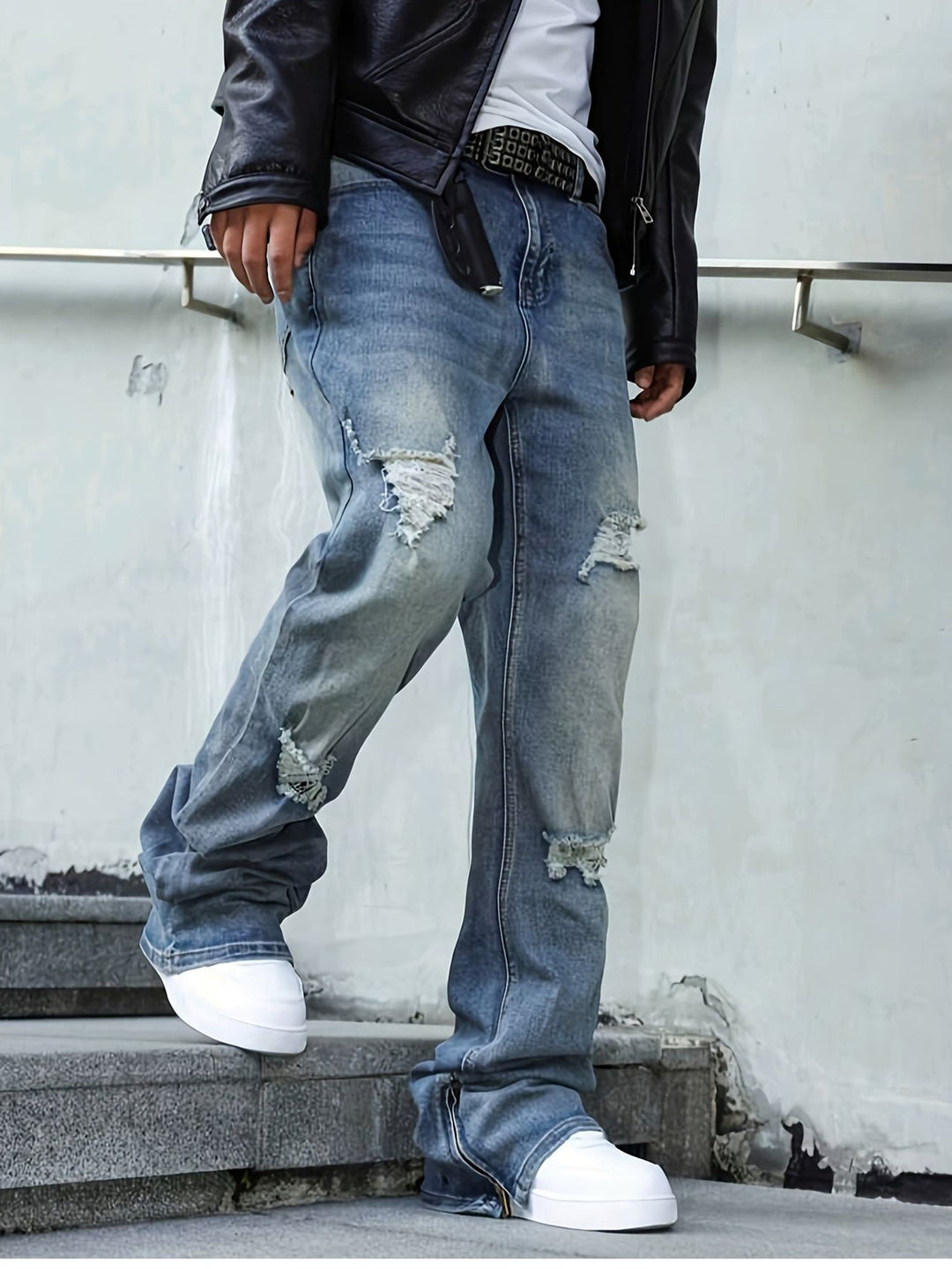 Easton | Avslappede jeans med rette ben