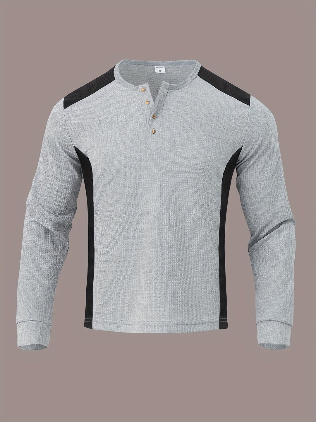 Curtis | Strukturert Langermet Henley