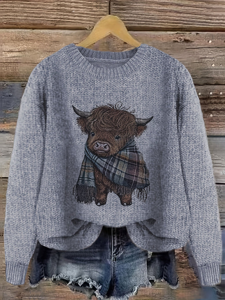 Gretchen Koselig Crewneck Genser