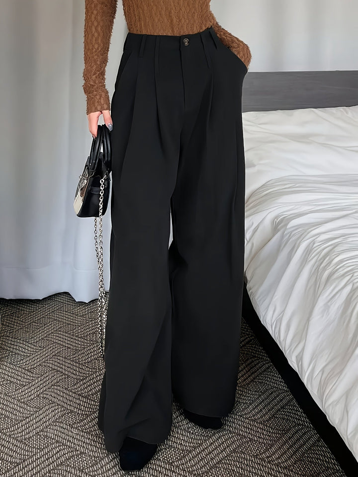 Celine | Plisserte Vide Bukser