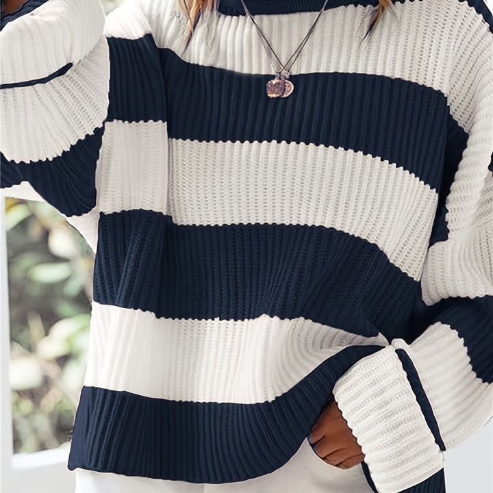 Ivy | Casual genser med fargeblokkering