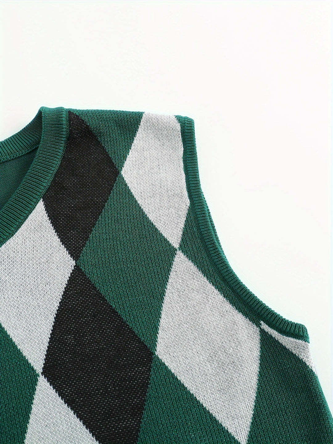 Chandler | Klassisk Argyle Genservest