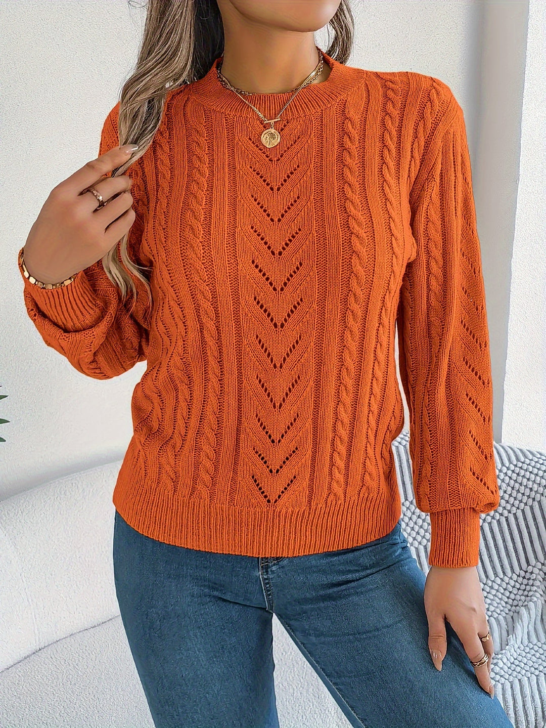 Blythe | Kabelstrikket Genser