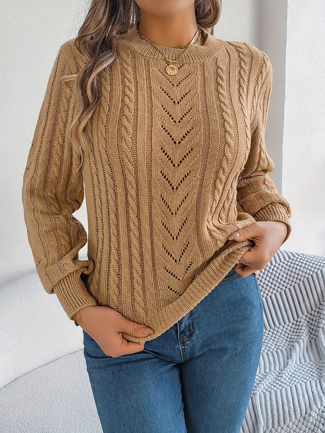 Blythe | Kabelstrikket Genser