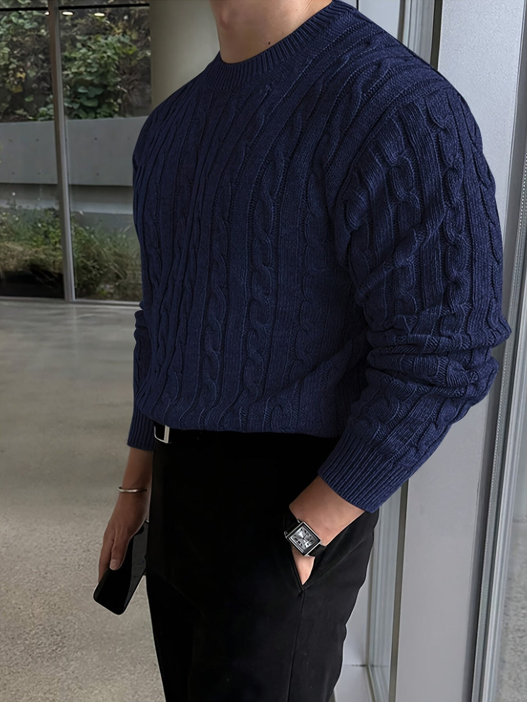Preston | Vridd Kabelgenser Pullover