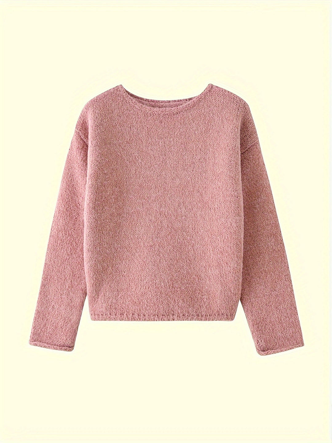 Noreen | Casual genser med rund hals