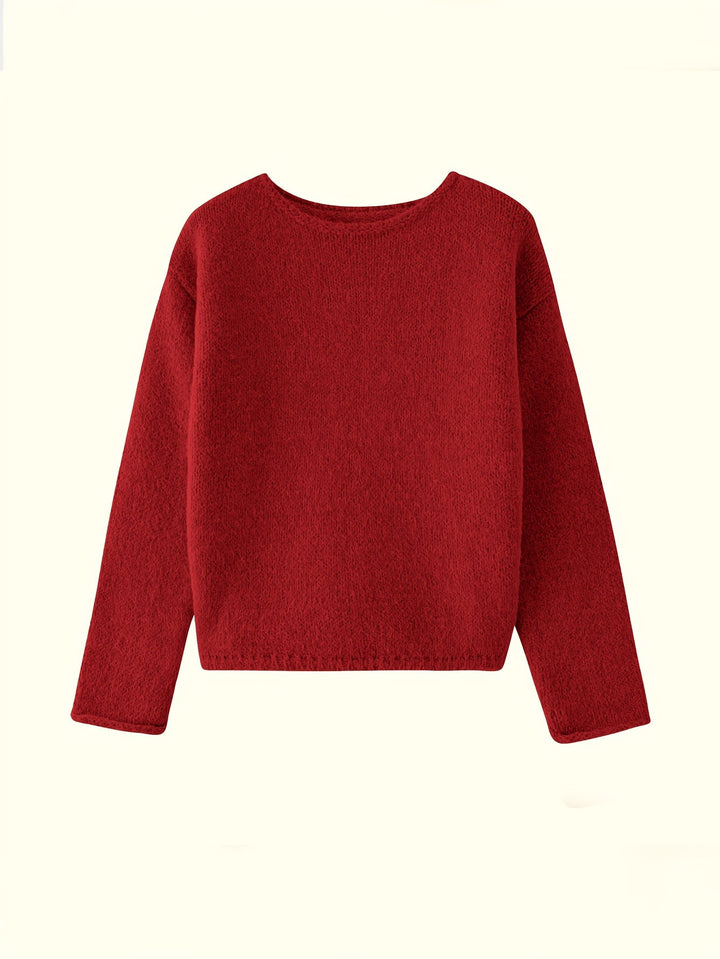 Noreen | Casual genser med rund hals