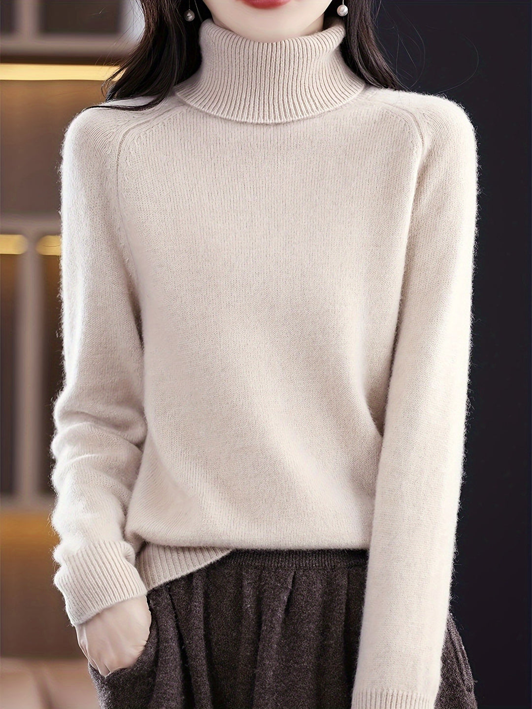 Frances | Koselig Turtleneck Genser