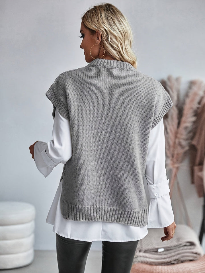 Bridget | Koselig Kabelstrikket Genservest