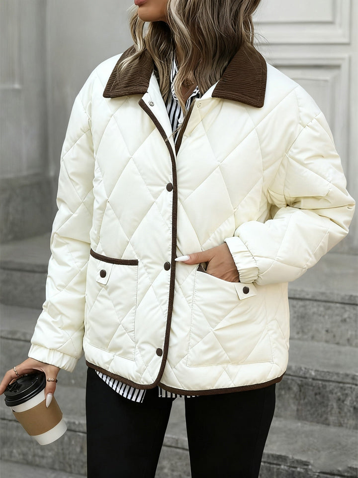 Imogen | Diamond Quiltet Polstret Jakke