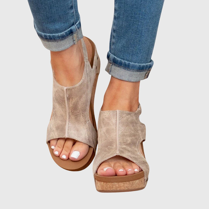 Willa | Casual åpne ortopediske sandaler