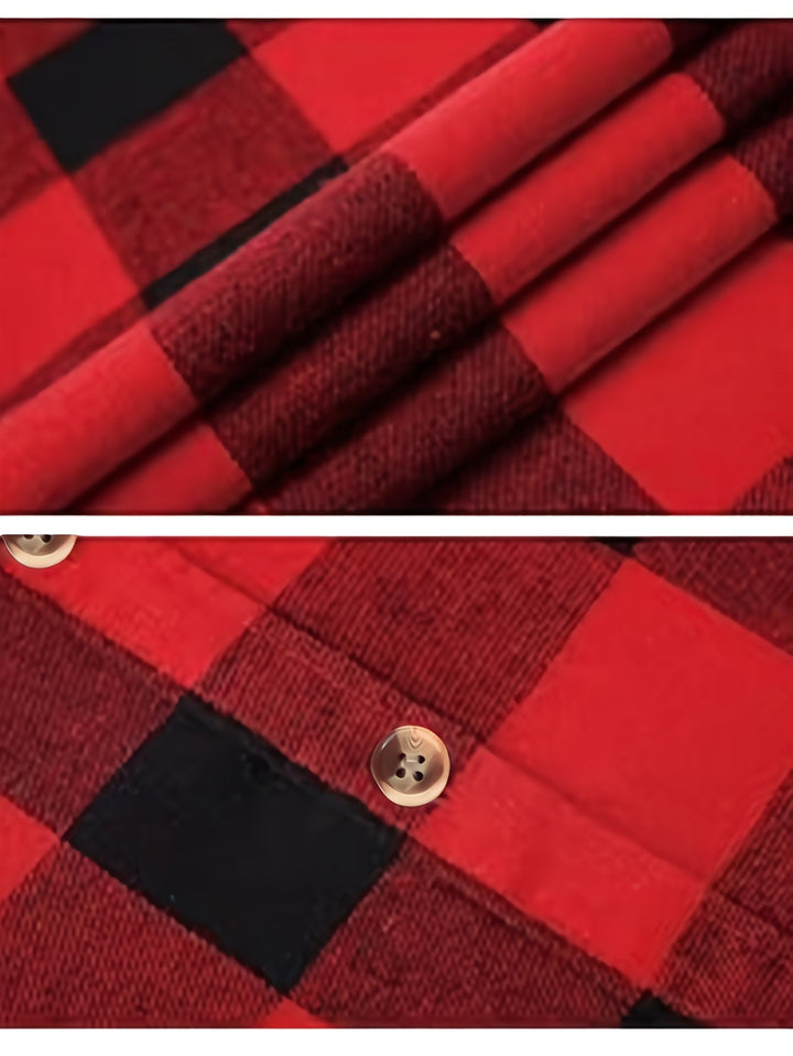 Everly | Casual Buffalo Check Skjorte