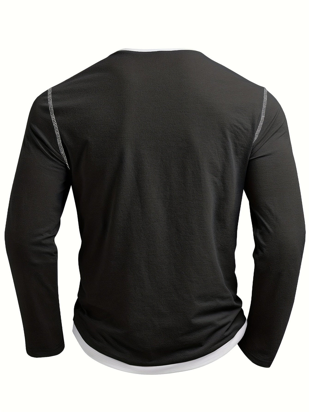 Nathan | Raffinert Henley-skjorte med hakket hals