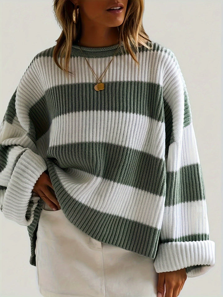 Ivy | Casual genser med fargeblokkering