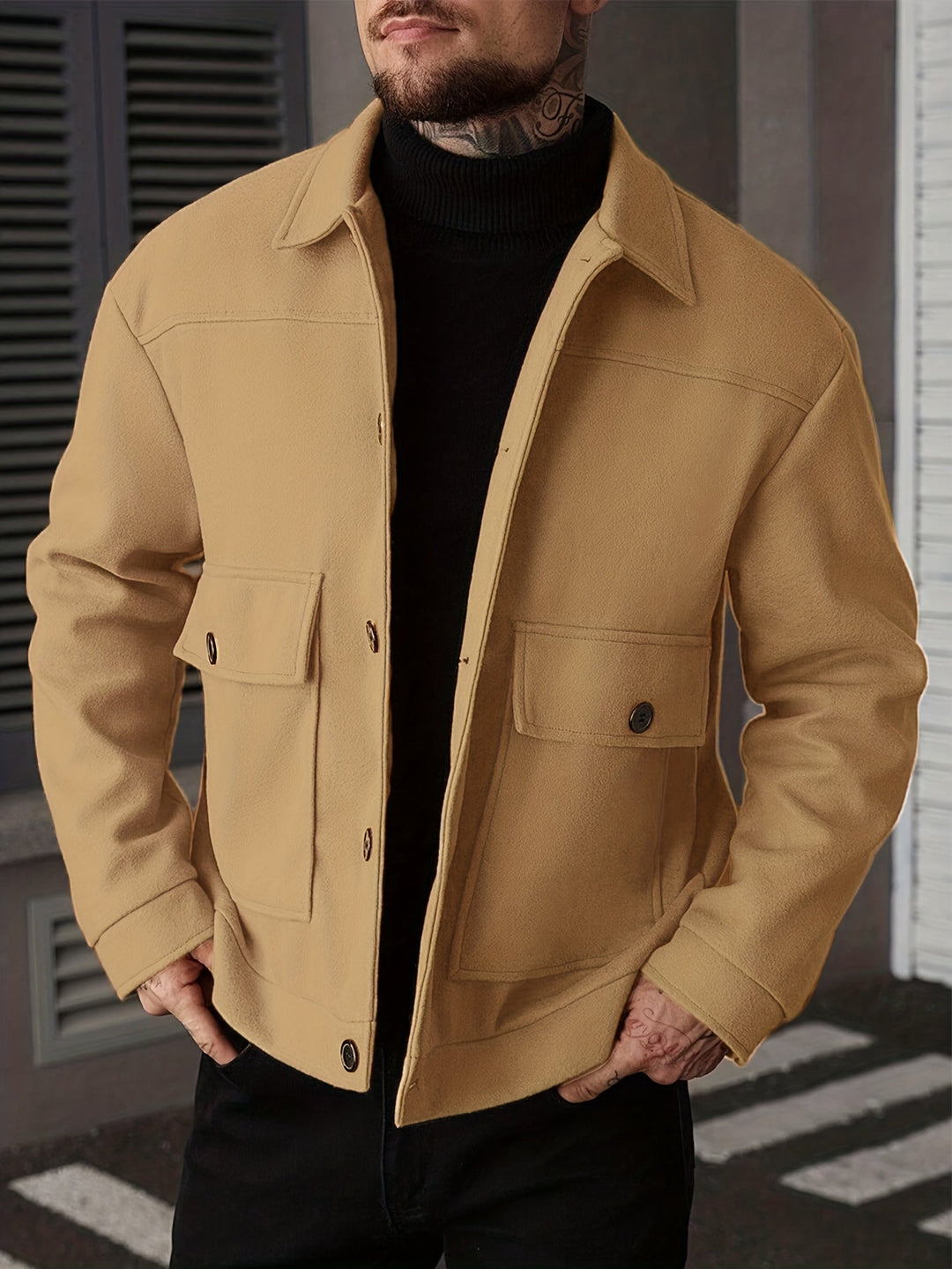 Donovan | Strukturert Utility Jakke