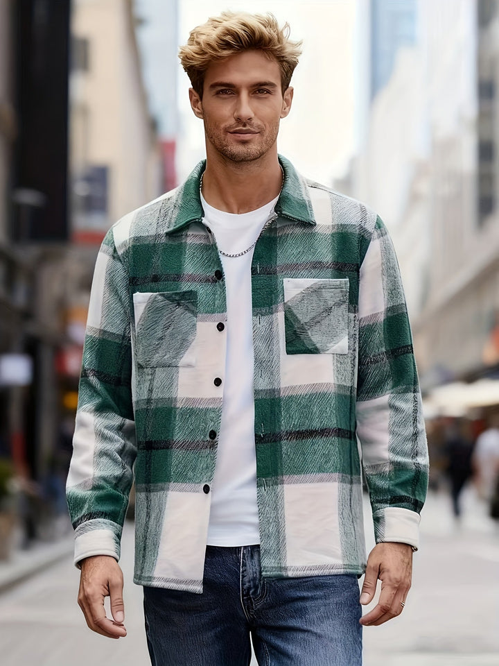 Corbin | Holdbar Rutete Overskjorte