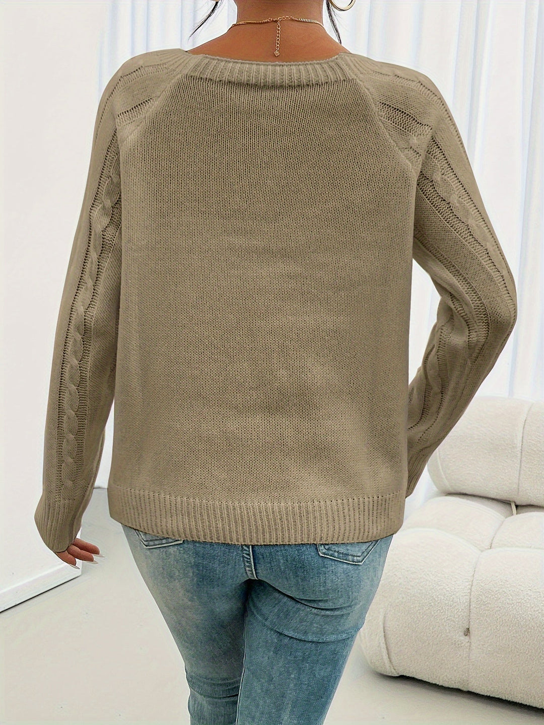 Kathleen | Strukturert knappcardigan