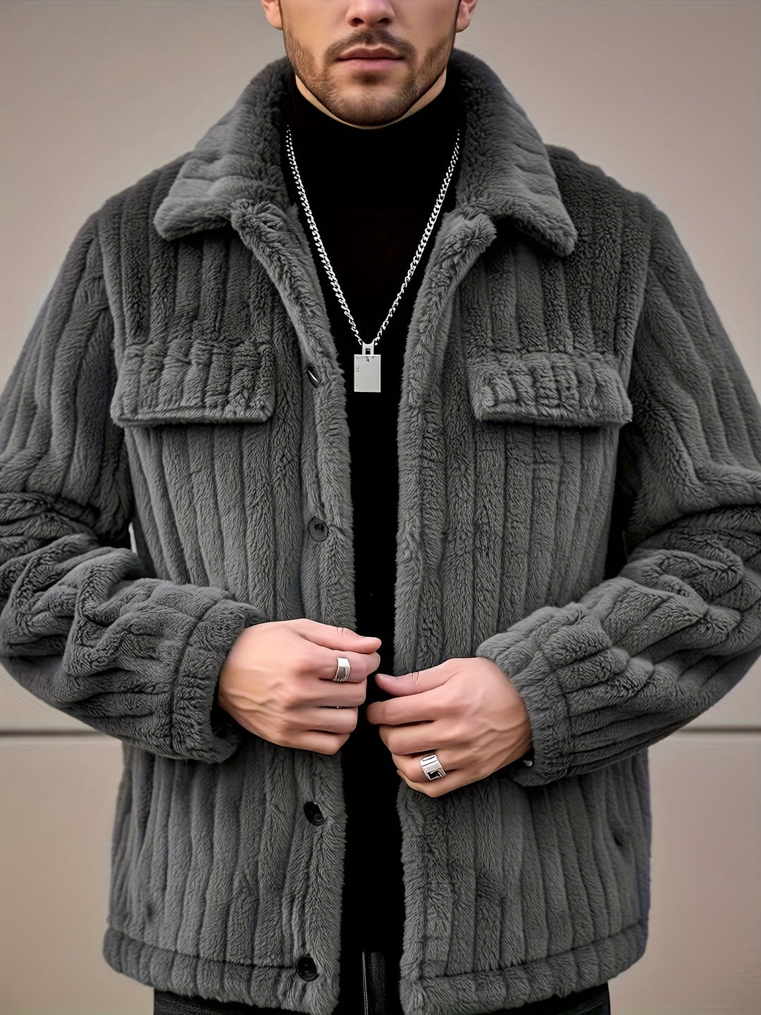 Owen | Strukturert Skjortejakke