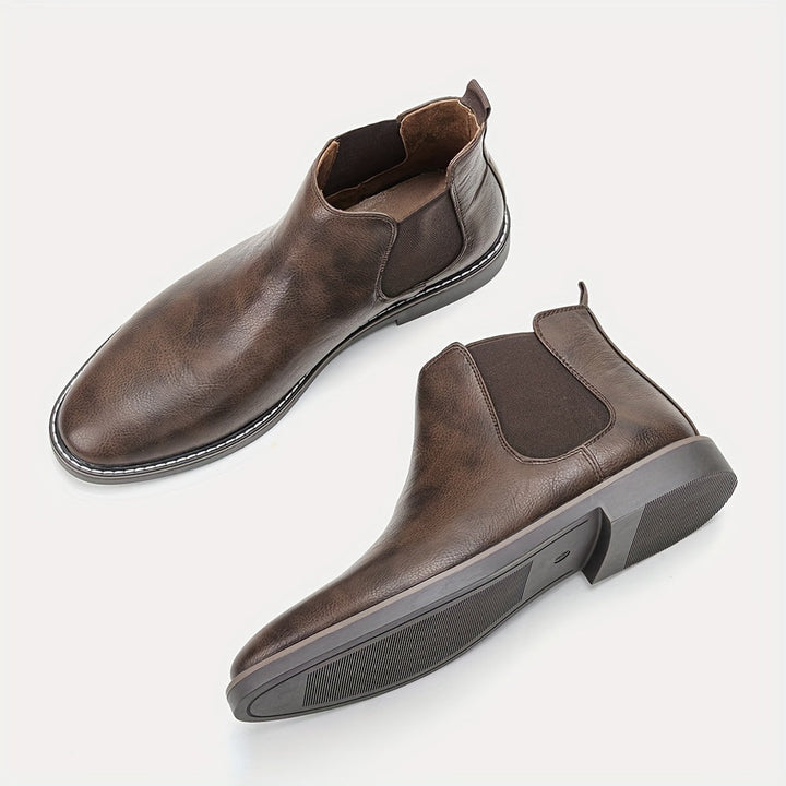 Nelson | Raffinerte Slip-On Chelsea Boots