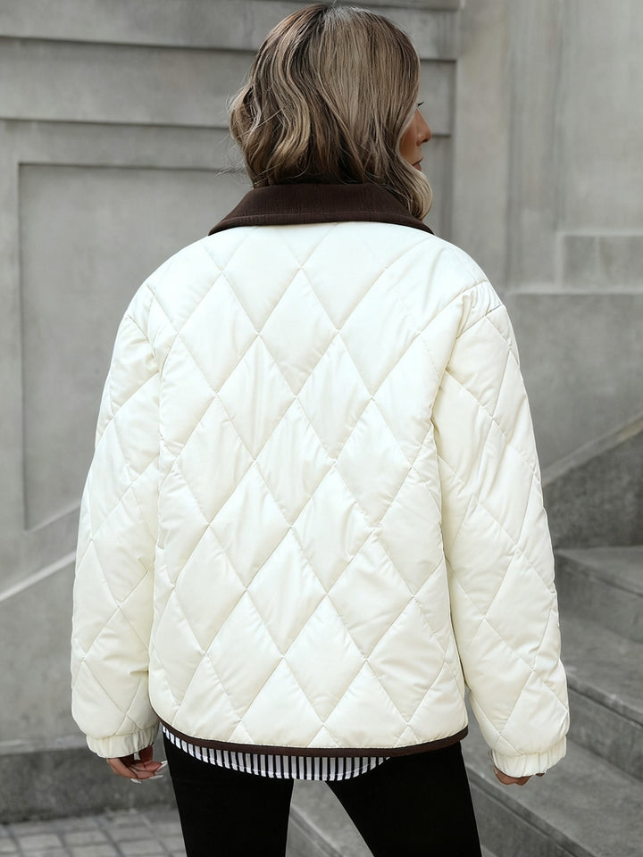 Imogen | Diamond Quiltet Polstret Jakke