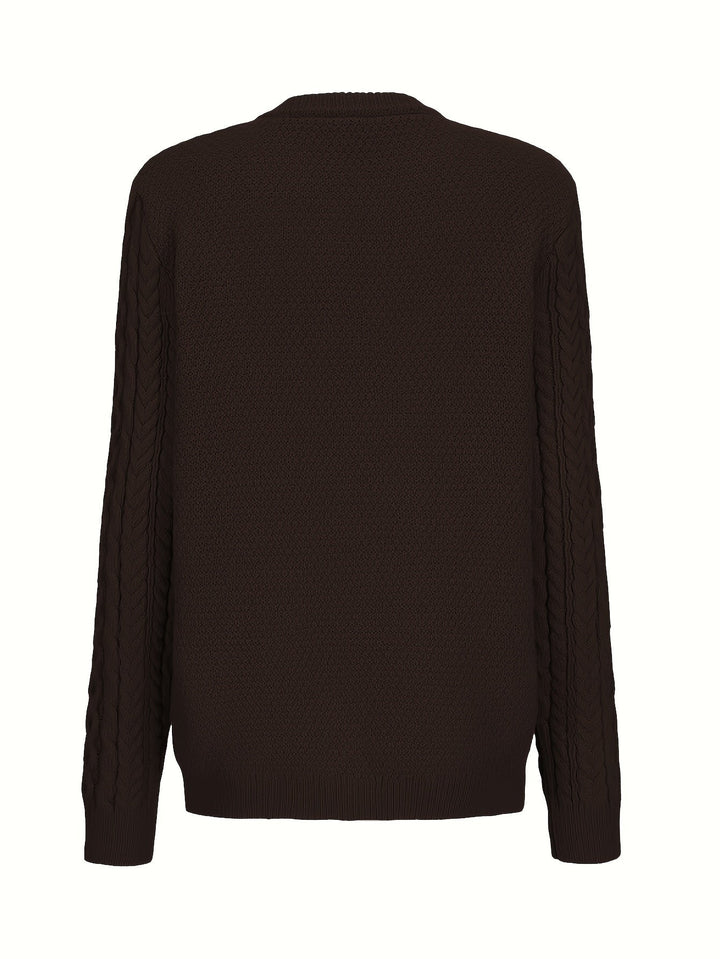 Fern | Strukturert knappet cardigan