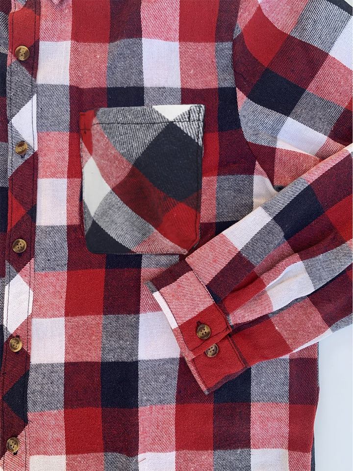 Everly | Casual Buffalo Check Skjorte