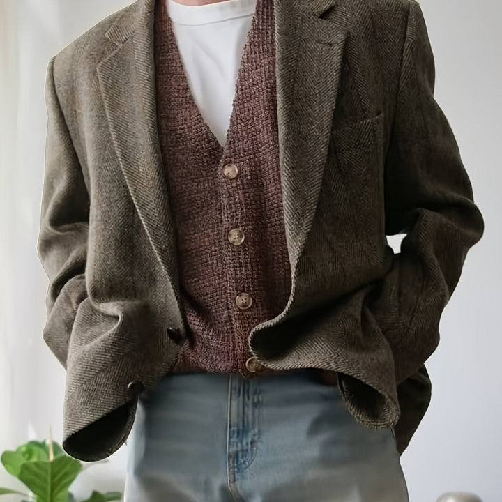 Rhys | Blazer med raffinert tekstur