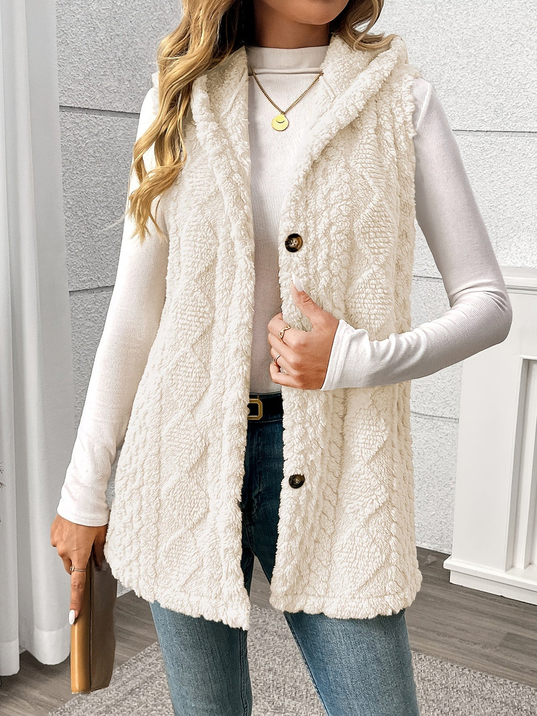Lorna | Koselig vest uten hette